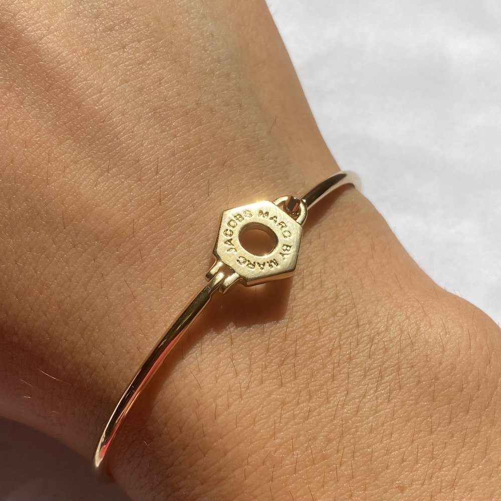 Marc by Marc Jacobs Gold Tone Bracelet